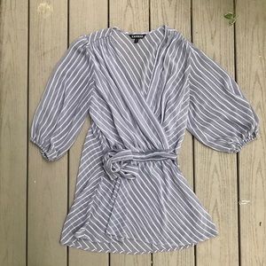 Express Tie Blouse